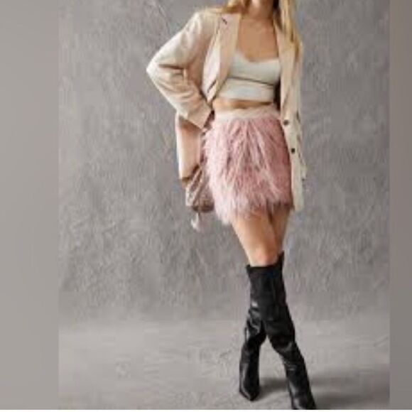 Free People Party Time Mini Skirt - Picture 1 of 13